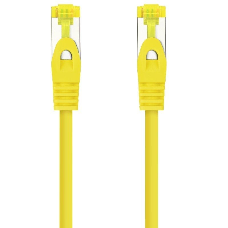 Cabo de Rede RJ45 SFTP Nanocable 10.20.1900-L25-Y Cat.6A/ LSZH/ 25cm/ Amarelo