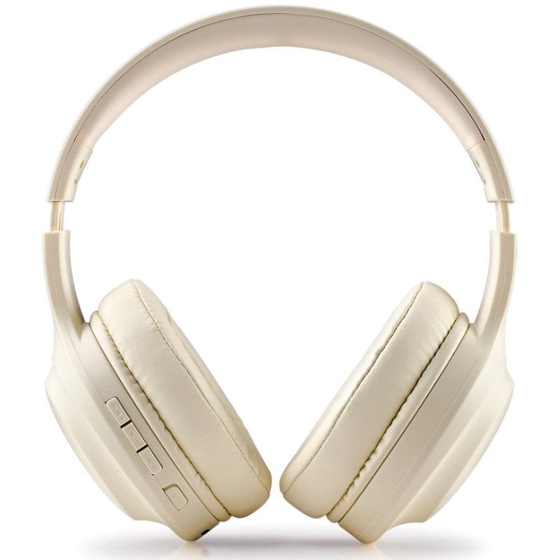 Auriculares Inalámbricos NGS Artica Glacier/ con Micrófono/ Bluetooth/ Beiges