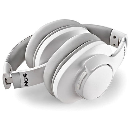 Auriculares Inalámbricos NGS Artica Storm/ con Micrófono/ Bluetooth/ Blancos