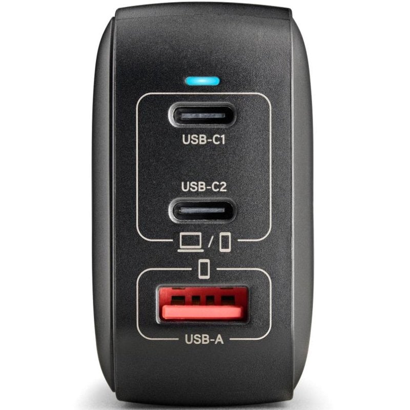 Carregador de Parede GaN NGS BUD100WTINY 100W/ 2xUSB Tipo-C/ 1xUSB/ 100W