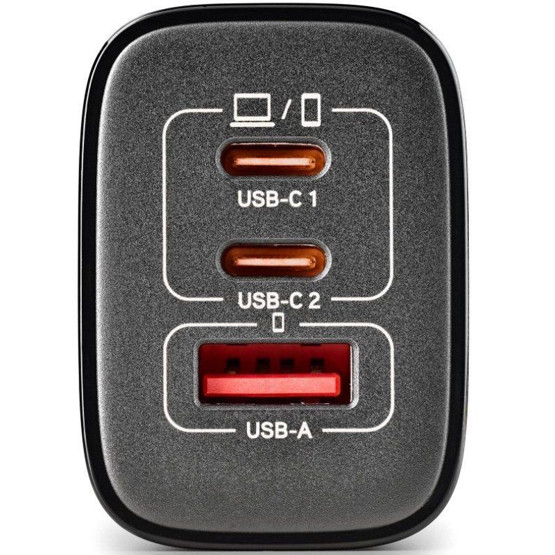 Cargador de Pared GaN NGS Era 65W/ 2xUSB Tipo-C/ 1xUSB/ 65W