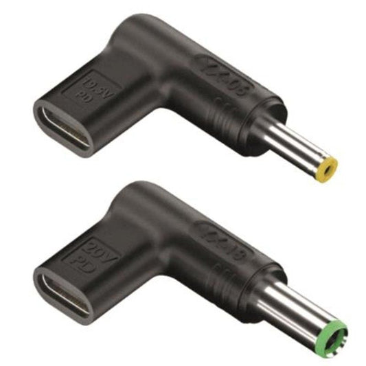 Pack 2 Fichas para Portátil Toshiba NGS BUD-T/ DC - USB Tipo-C