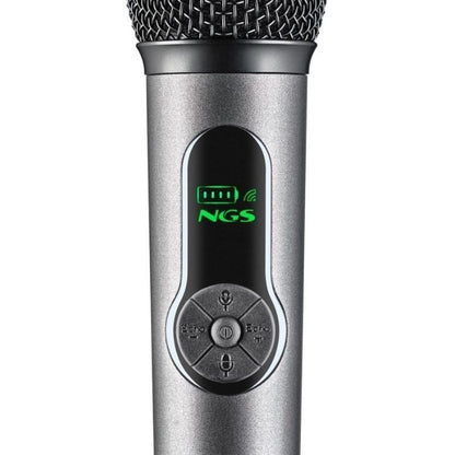 Pack de 2 Micrófonos Inalámbricos NGS Singer Star Duo