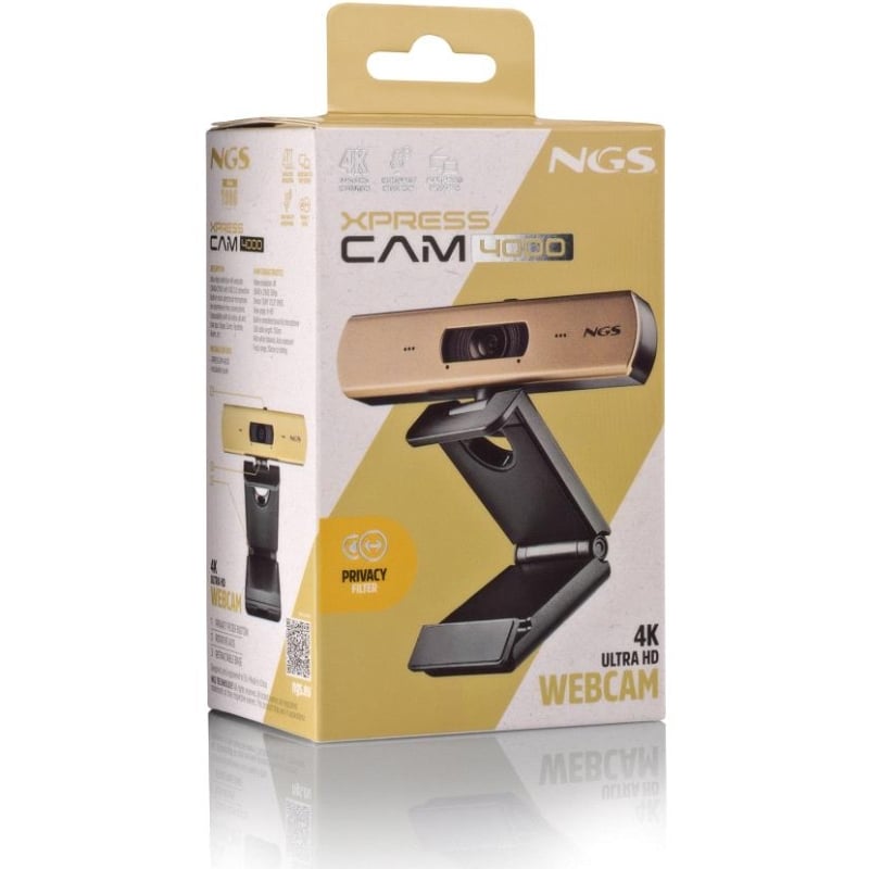 Webcam NGS XpressCam 4000 XPRESSCAM4000/ 3840 x 2160 4K