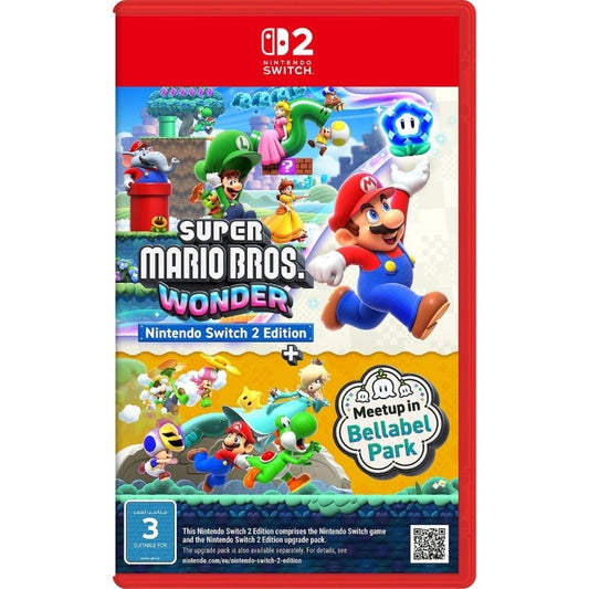 Jogo para a Consola Nintendo Switch 2 Super Mario Bros. Wonder + Parque Belabel