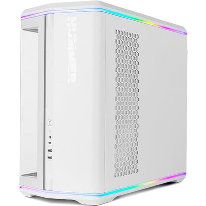 Caixa Gaming Semitorre Nox Hummer Anvil/ Branca