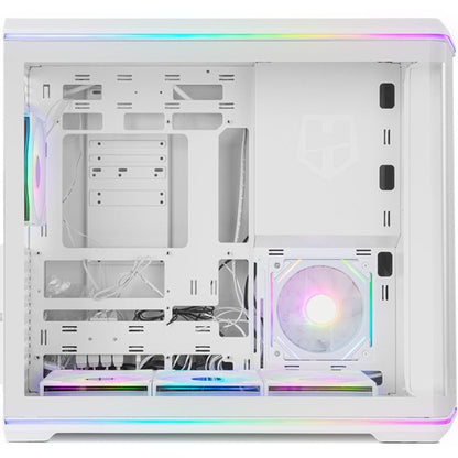 Caixa Gaming Semitorre Nox Hummer Anvil/ Branca