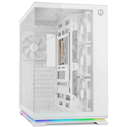 Caixa Gaming Semitorre Nox Hummer Galaxy/ Branca