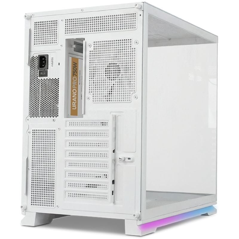 Caixa Gaming Semitorre Nox Hummer Galaxy/ Branca
