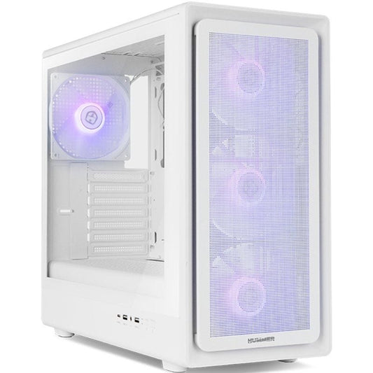 Caixa Gaming Semitorre Nox Hummer AERO/ Branca