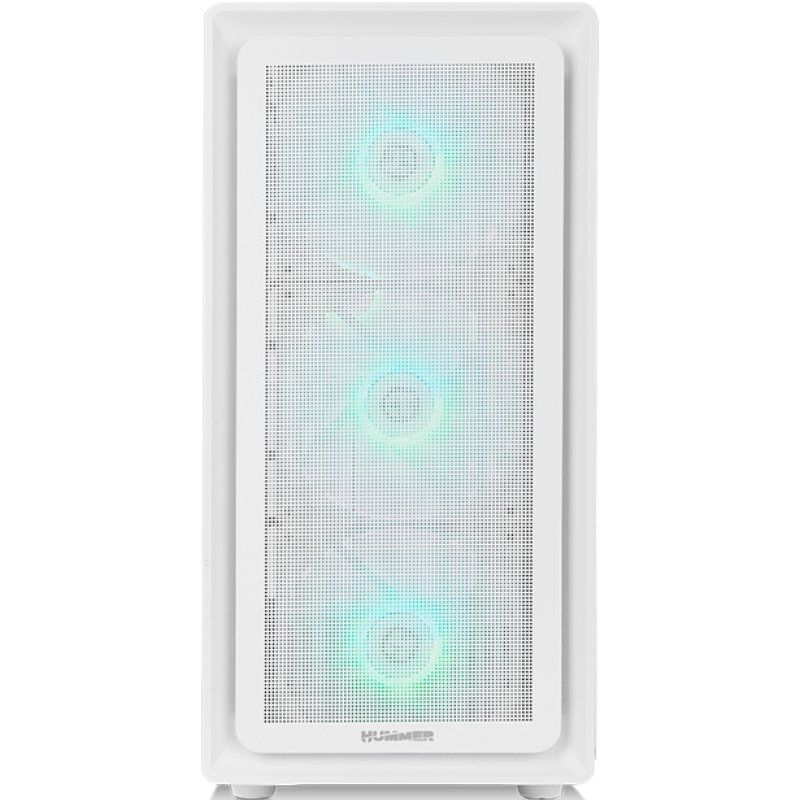 Caja Gaming Semitorre Nox Hummer AERO/ Blanca