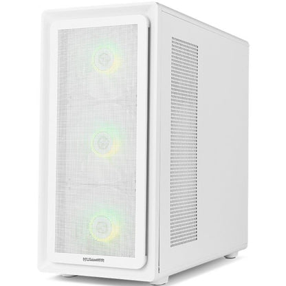 Caja Gaming Semitorre Nox Hummer AERO/ Blanca