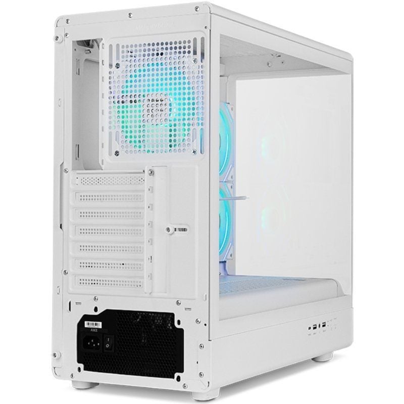 Caja Gaming Semitorre Nox Hummer SIGNAL/ Blanca