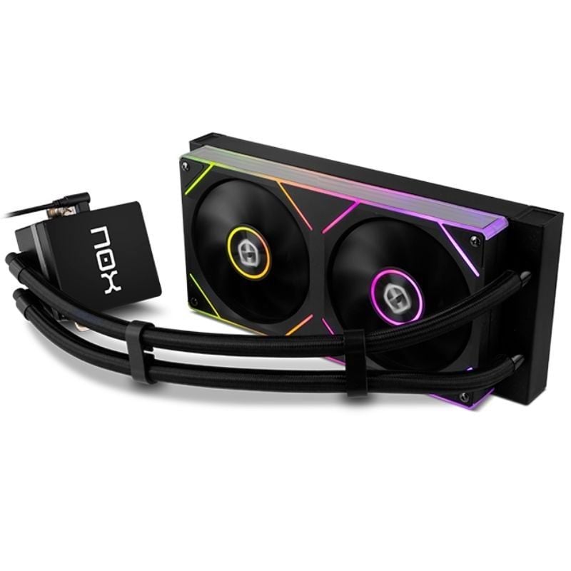 Sistema de Refrigeração Líquida Nox M-240 LCD/ Preto