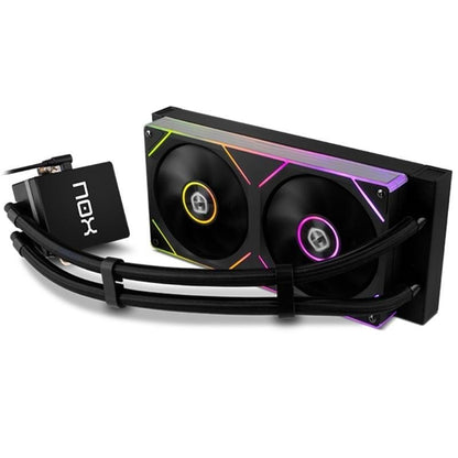 Sistema de Refrigeração Líquida Nox M-240 LCD/ Preto
