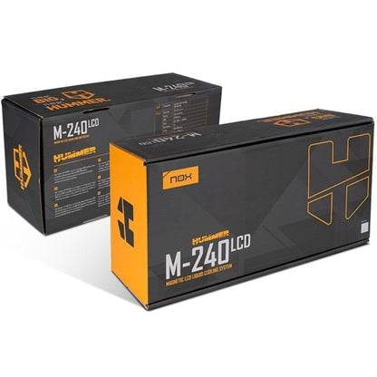 Sistema de Refrigeração Líquida Nox M-240 LCD/ Branco