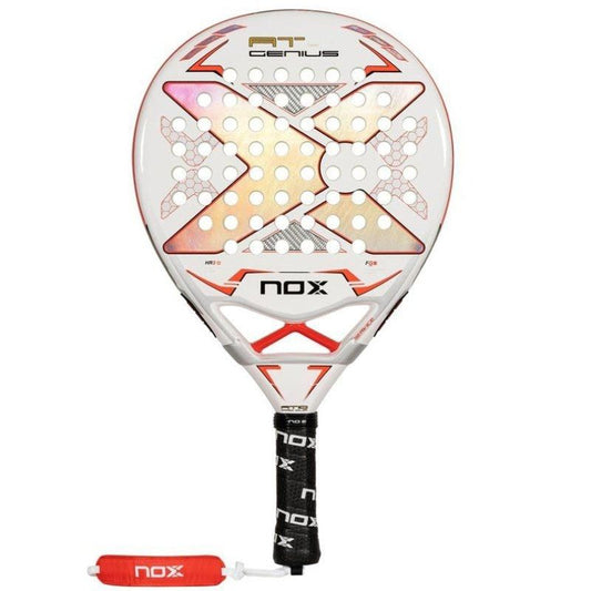 Raquete de Padel NoxSport AT Pro Cup 2024/ Branco e Laranja