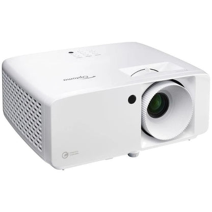 Proyector Láser Optoma ZH401e/ 4600 Lúmenes/ Full HD/ HDMI-VGA-RS232/ Blanco