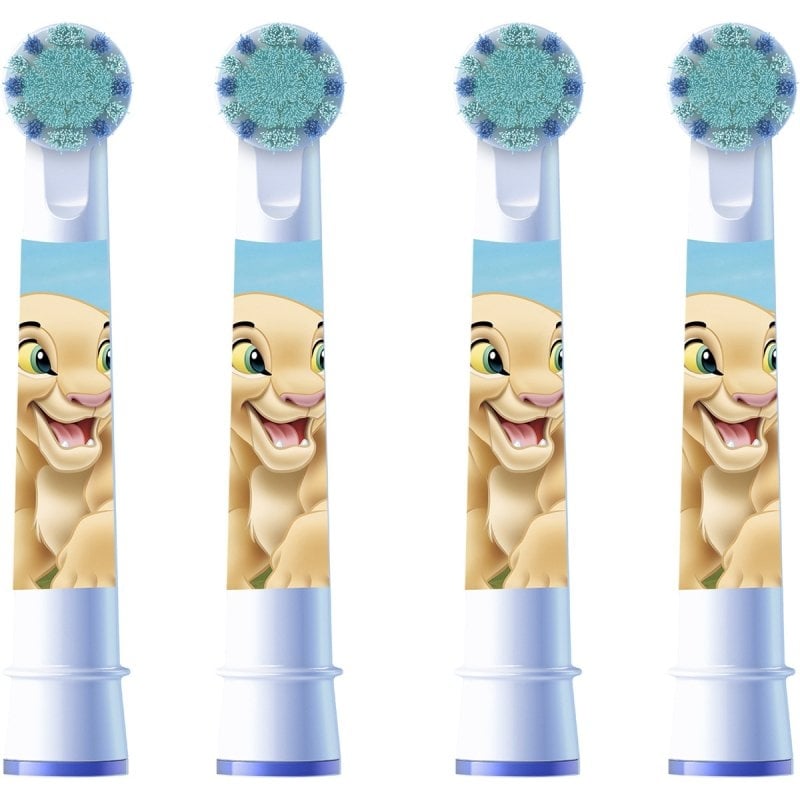 Cabezal de Recambio Braun para cepillo Braun Oral-B Pro Kids 3+ Rey Leon/ Pack 4 uds
