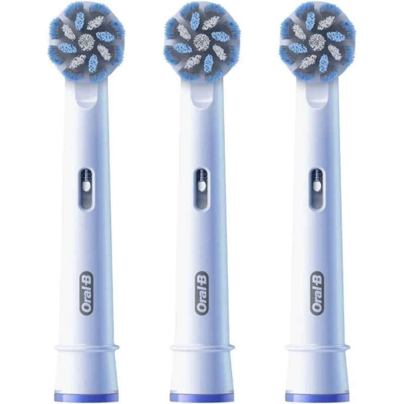 Cabezal de Recambio Braun para cepillo Braun Oral-B Sensitive Clean/ Pack 3 uds