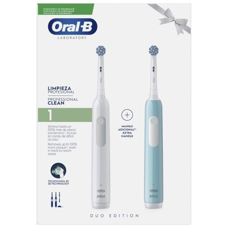 Escova de Dentes Elétrica Oral-B Laboratórios Profissional Edição Duo/ Inclui 1 Cabo Extra