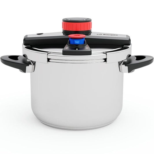 Panela de Pressão Orbegozo HP 6200/ 6L/ Aço Inoxidável/ Adequada para Indução