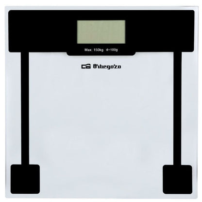 Báscula de Baño Orbegozo PB 2210/ Hasta 150kg/ Cristal