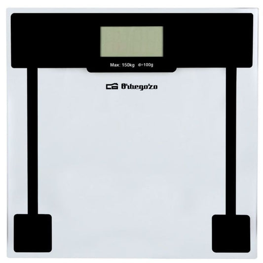 Báscula de Baño Orbegozo PB 2210/ Hasta 150kg/ Cristal