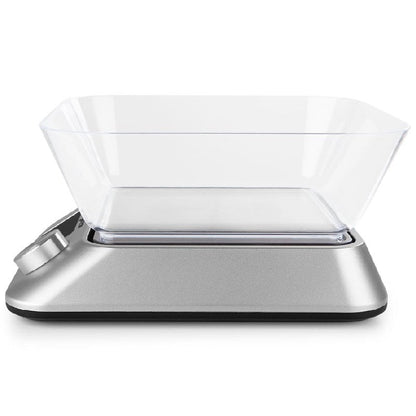Báscula de Cocina Electrónica Orbegozo PC 1030 A/ hasta 5kg/ Plata