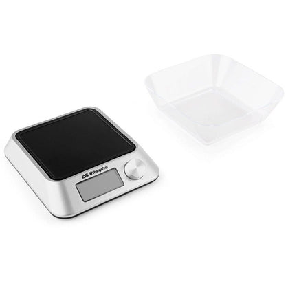 Balança de Cozinha Eletrónica Orbegozo PC 1030/ até 5kg/ Prata