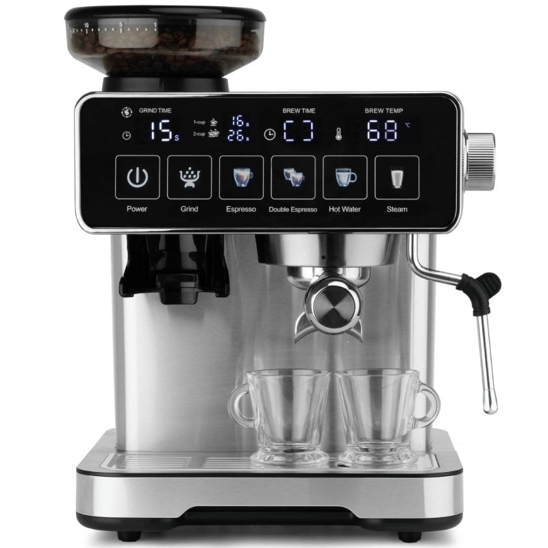 Cafetera Expreso Orbegozo EX 8000/ 1250W/ 20 Bares