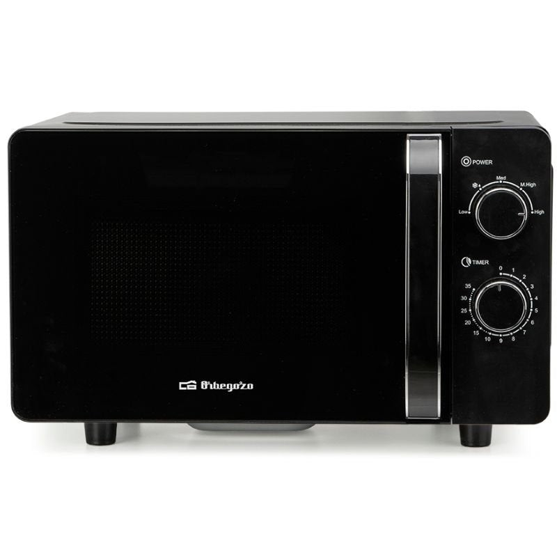 Micro-ondas Orbegozo MI 2061 CE/ 700W/ Capacidade 20L/ Preto