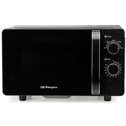 Micro-ondas Orbegozo MI 2061 CE/ 700W/ Capacidade 20L/ Preto