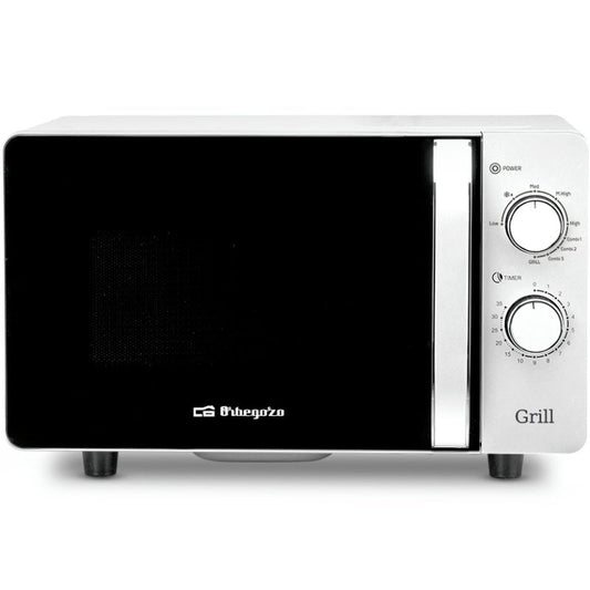 Micro-ondas Orbegozo MIG 2070 CE/ 700W/ Capacidade 20L/ Função Grill/ Branco