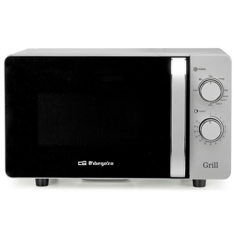 Micro-ondas Orbegozo MIG 2072 CE/ 700W/ Capacidade 20L/ Função Grill/ Cinzento