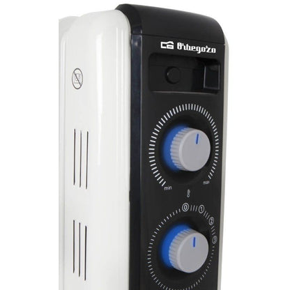 Radiador de Aceite Orbegozo RF 1000 A/ 2 Potencias/ 500-1000W/ 5 Elementos Caloríficos
