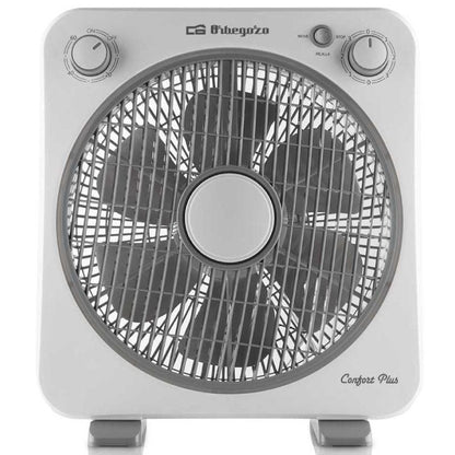 Ventilador de Chão Orbegozo Box Fan BF 0138/ 40W/ 6 Pás 30cm/ 3 velocidades
