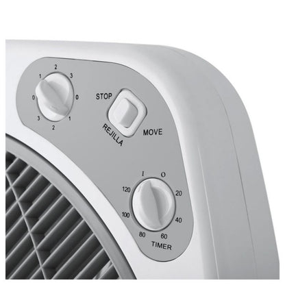 Ventilador de Suelo Orbegozo Box Fan BF 0140/ 60W/ 4 Aspas 40cm/ 3 velocidades