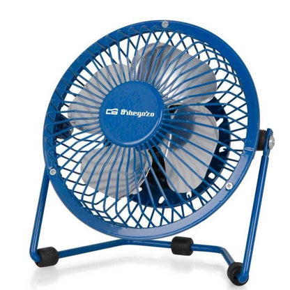 Mini Ventilador USB Orbegozo PW 1026/ Azul