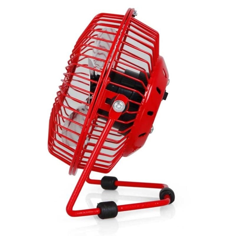 Mini Ventilador USB Orbegozo PW 1027/ Vermelho