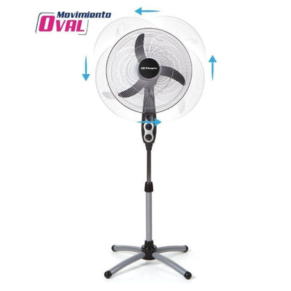 Ventoinha de Pé Orbegozo SF 0156/ 60W/ Pás 45cm/ 3 Velocidades