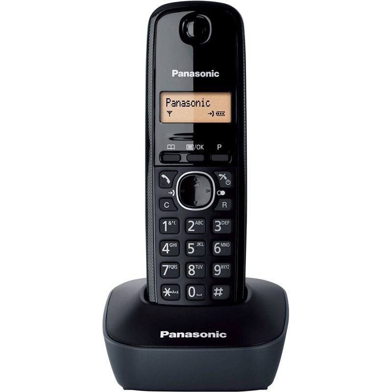 Telefone Sem Fios Panasonic KX-TG1611/ Preto