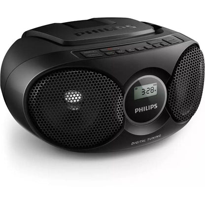 Radio CD Philips AZ215B/12/ 3W/ Negra