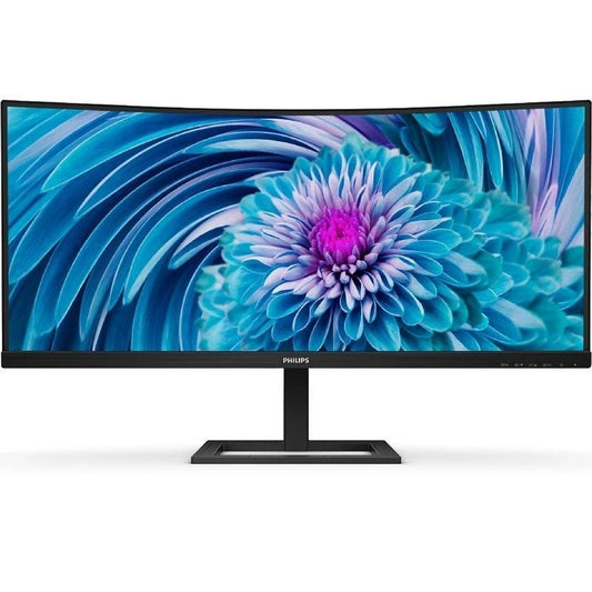 Monitor Profissional Ultrawide Curvo Philips 346E2CUAE 34"/ WQHD/ Multimédia/ Ajuste de altura/ Preto