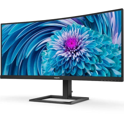 Monitor Profissional Ultrawide Curvo Philips 346E2CUAE 34"/ WQHD/ Multimédia/ Ajuste de altura/ Preto