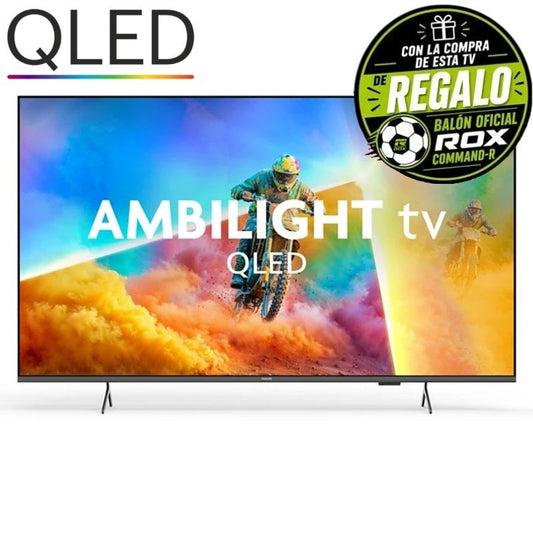 Televisor Philips QLED 55PQS8501 55"/ Ultra HD 4K/ Ambilight/ Smart TV/ WiFi