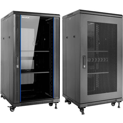 Armário Rack Mural Montado Phasak PHO 6618/ 19"/ Altura 18U