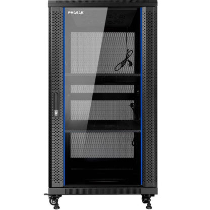 Armário Rack Mural Montado Phasak PHO 6618/ 19"/ Altura 18U