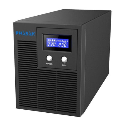 UPS Linha Interativa Phasak Protekt 2160 VA/ 2160VA-1400W/ 4 Saídas/ Formato Torre