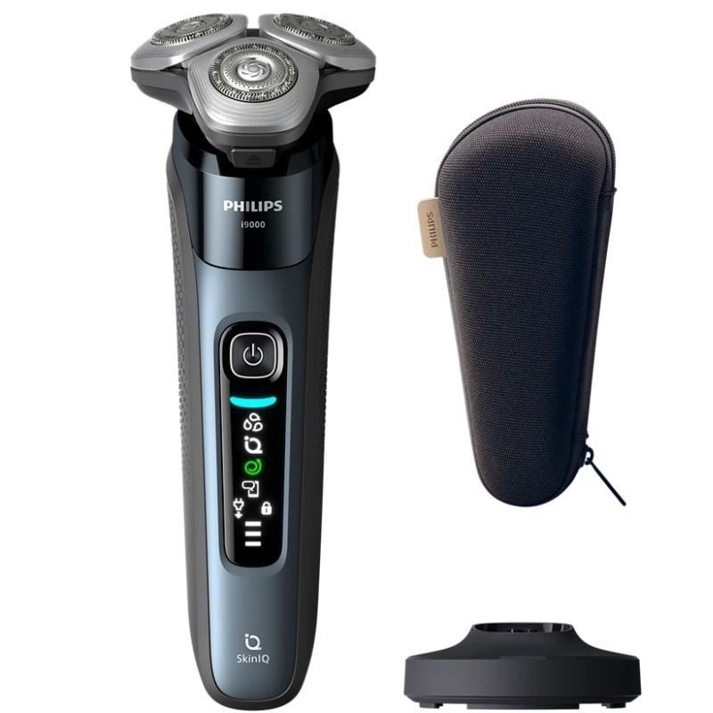 Máquina de Barbear Philips Shaver Series i9000 X9001 Wet & Dry/ Bateria/ 1 Acessório